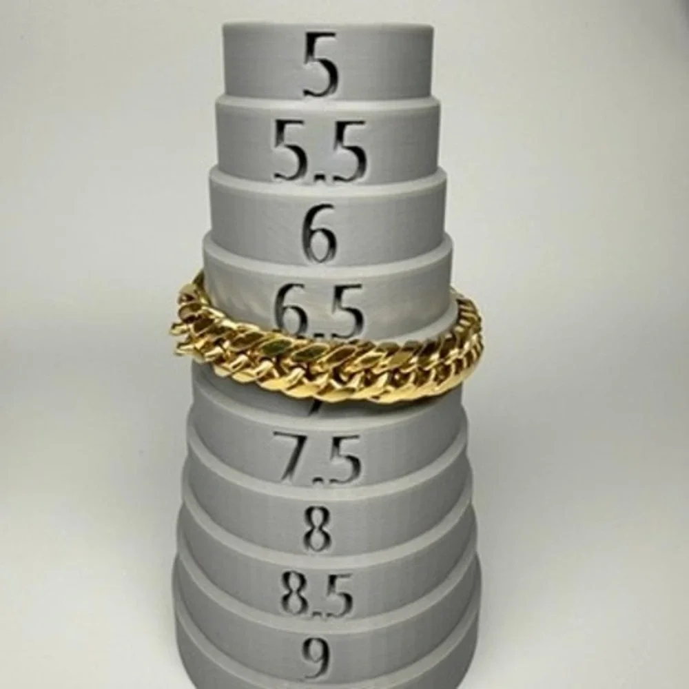 Vintage Napier Gold Tone Curb Link Bracelet Chunky 7